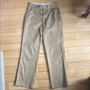 H&M Tan Pantsuit Classic Straight-Leg Design